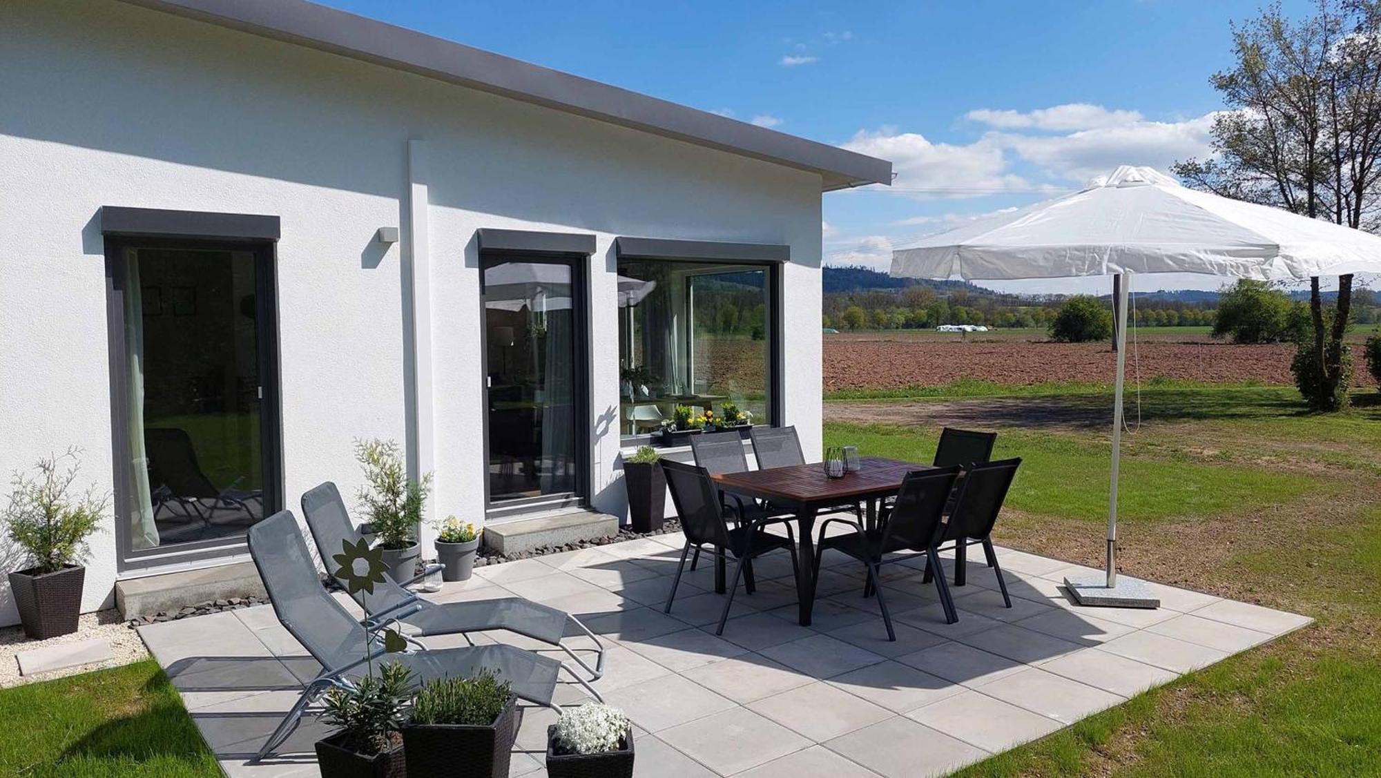 Ferienhaus Casa Neugrua Stockheim  외부 사진