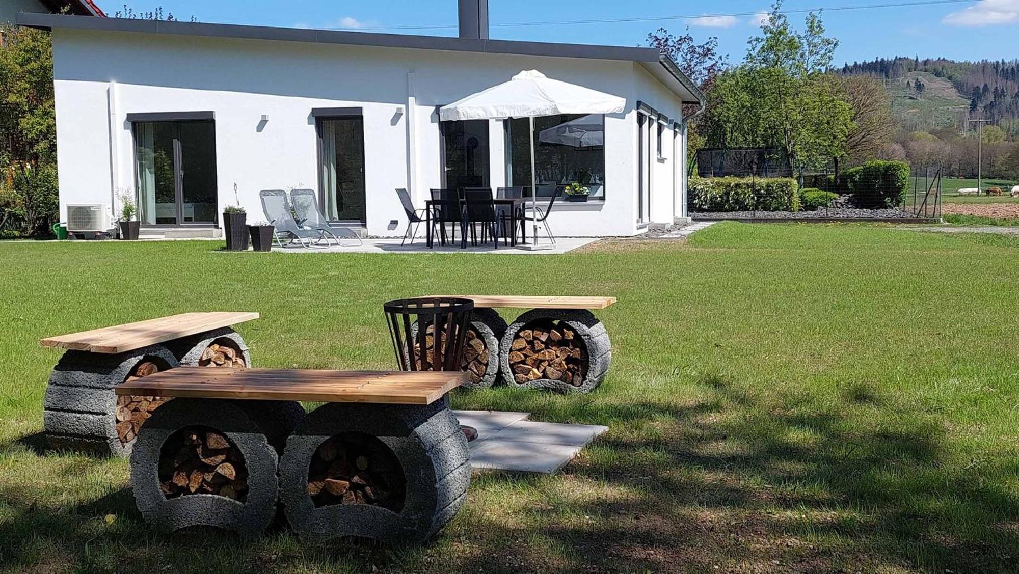 Ferienhaus Casa Neugrua Stockheim  외부 사진